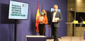 ¿En qué consiste el plan de Inspección de Trabajo para combatir riesgos de los golpes de calor en el sector agrario?