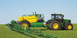 John Deere lanza el mayor pulverizador a remolque que existe