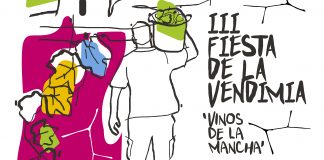 Los vinos DO La Mancha ya tienen su cartel para la III Fiesta de la Vendimia 2021 Cartel Pintan las uvas