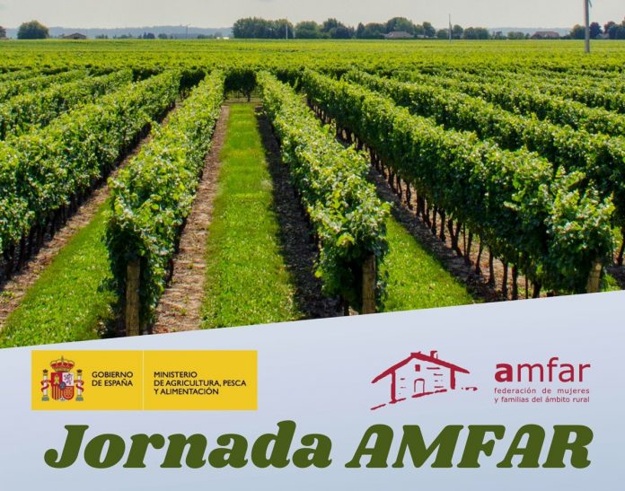 Póster Mercado de Agricultores Foto Blanco y Rojo AMFAR PAC