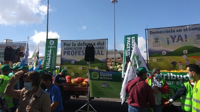 Manifestación Unión de Uniones