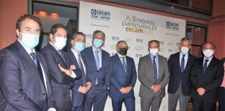 Eurocaja Rural respalda a los empresarios en los ‘XVIII Premios CECAM’