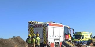 Muere un hombre de 80 años al volcar con su tractor accidente tractor