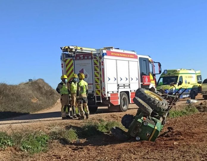 accidente tractor