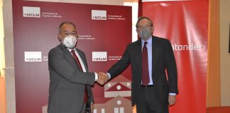 UCLM y Banco Santander reafirman su colaboración en formación, investigación, empleabilidad y emprendimiento