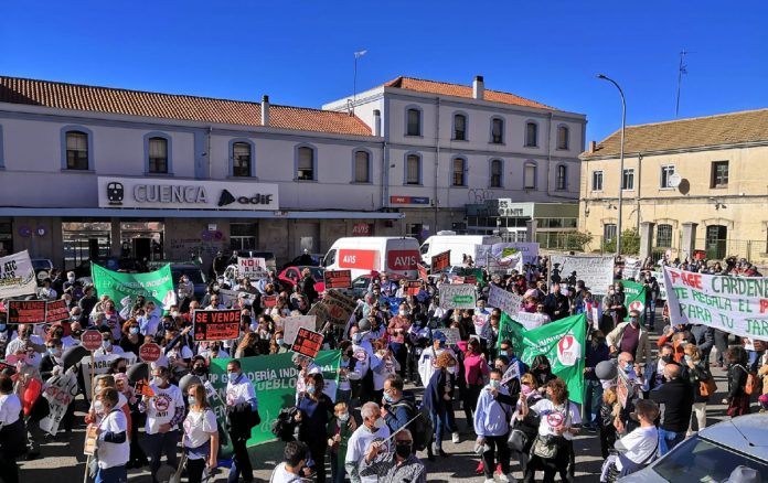 manifestación Se Vende (1)