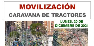 Cooperativas Agro-alimentarias Castilla-La Mancha apoya la movilización convocada por las organizaciones agrarias en Cuenca