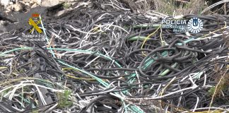 La Guardia Civil desarticula una red delictiva dedicada al robo de cobre por todo el territorio nacional Robos campo