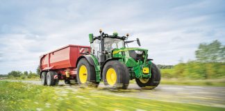 El nuevo John Deere 6R 185 es oficialmente el tractor de menos de 250 CV más eficiente en cuanto a consumo
