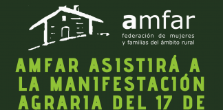AMFAR se suma a la manifestación agraria del 17 de febrero en Ciudad Real
