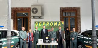 Confederación Hidrográfica del Tajo entrega material al SEPRONA para reforzar la vigilancia de la cuenca
