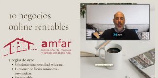 AMFAR analiza cómo emprender negocios mediante el teletrabajo