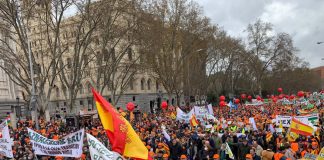 Manifestación 20M en imágenes