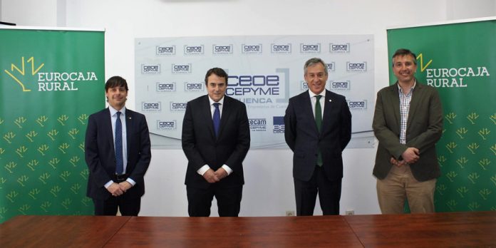 20220420 FOTO FAMILIA EUROCAJA RURAL Y CEOE CEPYME CUENCA