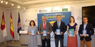 Eurocaja Rural presenta, con CEOE-CEPYME y la Diputación, el ‘V Programa de Apoyo a Emprendedores de Guadalajara’