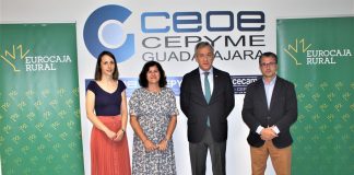 Eurocaja Rural y CEOE-CEPYME Guadalajara, unidos de nuevo en favor del impulso económico de la provincia