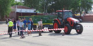 El concurso de habilidad en el manejo del tractor regresará en Fercam 2022