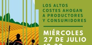 Convocada una nueva protesta de agricultores y ganaderos
