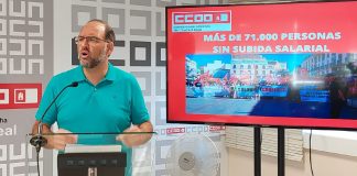 CCOO Ciudad Real advierte que no firmará ningún convenio colectivo que no contemple subida del 3,5% y cláusula de revisión salarial CCOO Ciudad Real