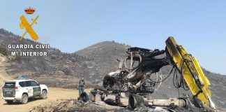 Guardia Civil investiga a cinco personas como presuntas responsables del incendio de Ateca en Zaragoza Incendio Zaragoza