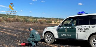 La Guardia Civil investiga a cuatro personas como presuntas autoras de delitos de incendios forestales en Palencia y Castellón Guardia Civil investiga incendio