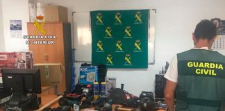 Dos detenidos por cometer más de veinte robos en negocios del sector agrícola en varias provincias