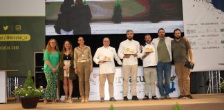 El chef Diego Morales, vencedor del IV Concurso de Gastronomía Cinegética ‘Beccus’