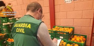La Guardia Civil intensifica la vigilancia para incentivar la seguridad agroalimentaria en Navidad