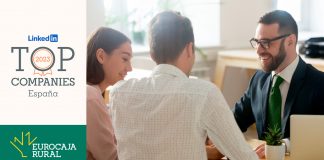 Eurocaja Rural, en el top ten de la lista anual ‘LinkedIn Top Companies’