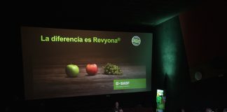 Un lanzamiento de película para Revyona®, el triazol nueva generación de BASF para frutales, viña y uva de mesa
