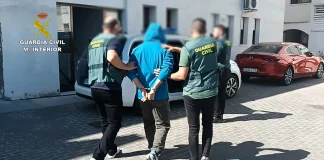 Detenido un agricultor por sustraer productos fitosanitarios en explotaciones agrícolas Guardia Civil