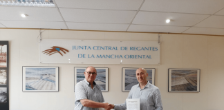 Confederación Hidrográfica del Júcar y Regantes de Mancha Oriental renuevan el convenio para el Seguimiento de las Medidas de Gestión de los Regadíos Junta Central de Regantes de la Mancha Oriental (JCRMO)