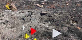 SEPRONA investiga a tres personas por un delito de incendio forestal por imprudencia grave PISTAS INCENDIO