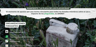 Organizaciones Ecologistas presentan el manifiesto “La Plaga de los plaguicidas” “La Plaga de los plaguicidas”