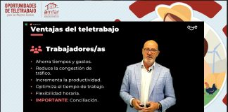 AMFAR destaca que el teletrabajo permite aprovechar el talento femenino rural Teletrabajo y conciliación familiar
