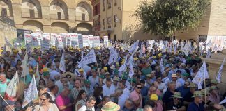 Miles de agricultores y ganaderos claman en Córdoba el cese de los ataques al campo español Manifestación Cordoba
