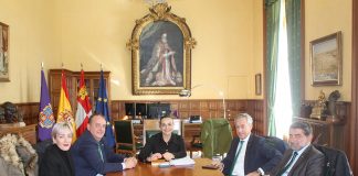 Eurocaja Rural y el Ayuntamiento de Palencia afianzan su relación y compromiso con la ciudad Eurocaja Rural