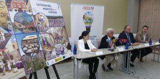 La comarca alcarreña que esta “en deuda con la lavanda” Presentación proyecto lavanda