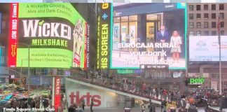 Eurocaja Rural lleva a Cacabelos a Times Square