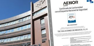 AENOR renueva la certificación de seguridad de los sistemas de información de Eurocaja Rural Grupo Eurocaja Rural