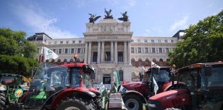 Convocada la primera tractorada del año en Madrid, siguiendo el ejemplo alemán tractorada