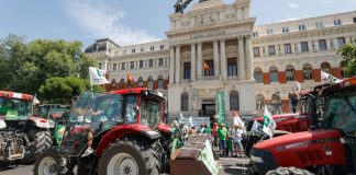 Al menos, 500 tractores acudirán a la manifestación del 21 de febrero en Madrid tractorada