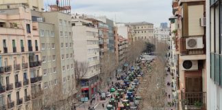 Una gran tractorada toma Madrid en defensa de un campo “esencial pero en fase terminal” Tractorada Madrid