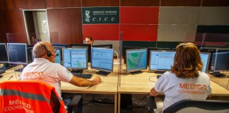 Muere un hombre de 48 años al volcar con un tractor Centro de Información y Coordinación de Urgencias (Cicu)