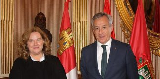 Eurocaja Rural muestra a la alcaldesa de Burgos su firme compromiso con la ciudad Eurocaja Rural