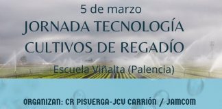 Palencia acogerá una jornada sobre tecnología en cultivos de regadío