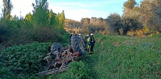 Semana trágica en el campo español: tres muertos y un herido Vuelco tractor Madrid