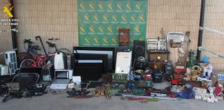 La Guardia Civil esclarece numerosos robos y hurtos en explotaciones agrícolas y viviendas GUARDIA CIVIL