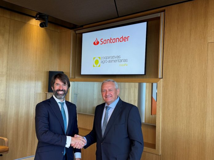 Santander y Cooperativas Agro-alimentarias de España