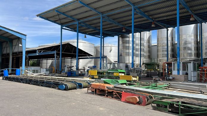 ampliación de la embotelladora